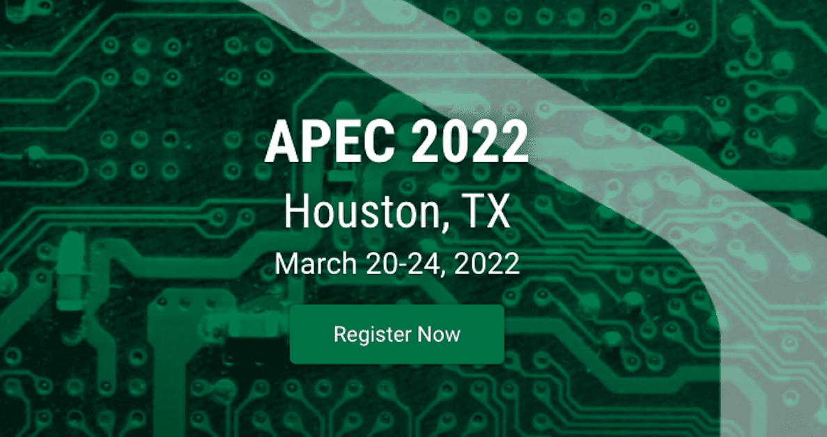 March 20 - APEC 2022