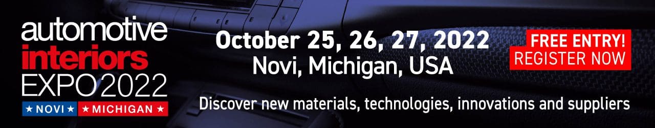 October 25, 2022 - Automotive Interiors Expo, Novi, Michigan 2022