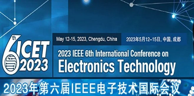 五月 12 - International Conference on Electronics Technology (ICET)