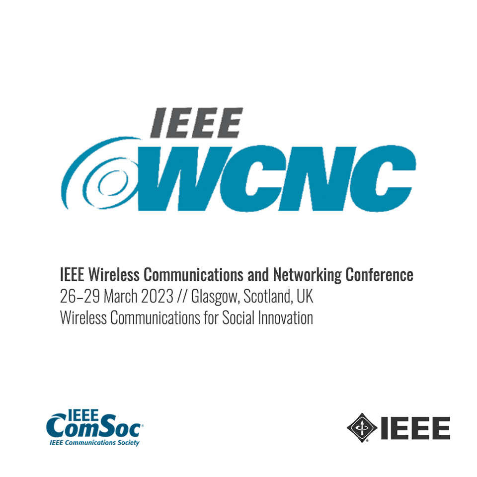 三月 26, 2023 - IEEE Wireless Communications and Networking Conference